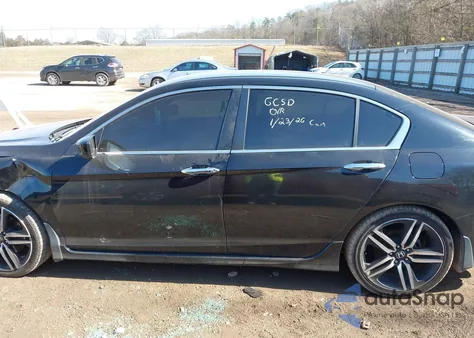 2016 Honda Accord Sport z USA, uszkodzony, nr VIN 1HGCR2F56GA209475